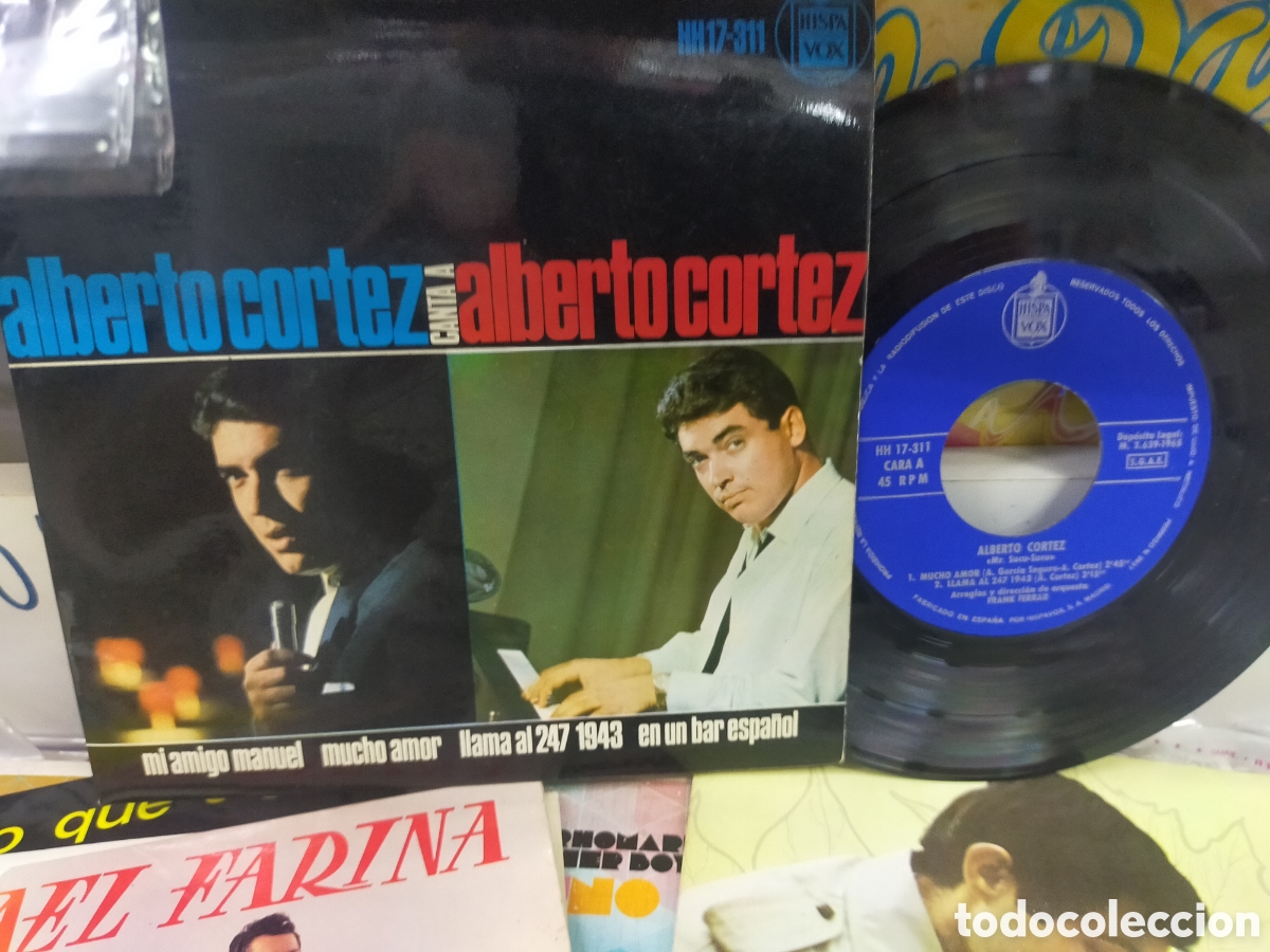 Discos de vinilo: Alberto Cortez ep mucho amor + 3 Espa&ntilde;a 1965
