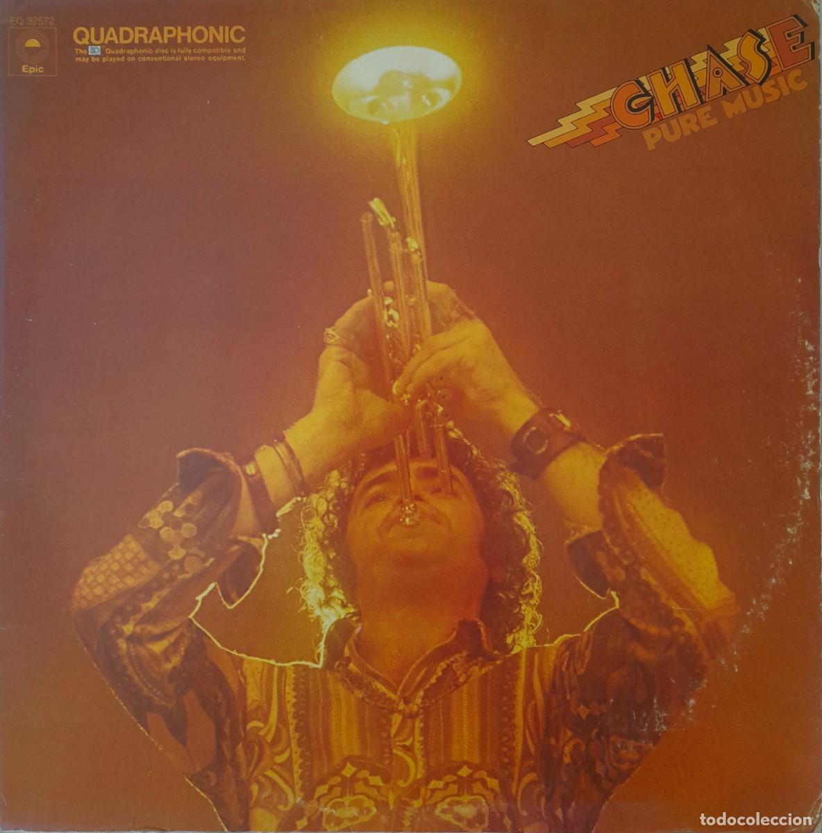 Discos de vinilo: Pure Music. Chase. LP 1974 Quadraphonic. Epic