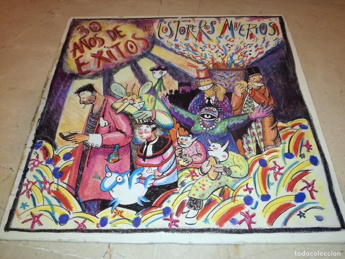 Discos de vinilo: LOS TOREROS MUERTOS-30 A&Ntilde;OS DE EXITOS-CONTIENE ENCARTE-ORIGINAL 1986