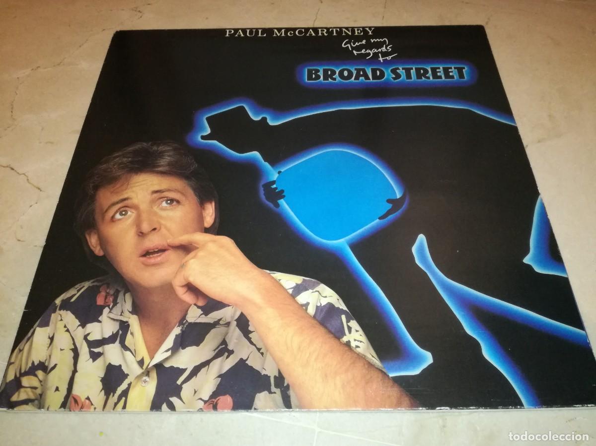 Discos de vinilo: PAUL McCARTNEY-GIVE MY REGARDS TO BROAD STREET-GATEFOLD-CONTIENE ENCARTE-ORIGINAL ESPA&Ntilde;OL 1984