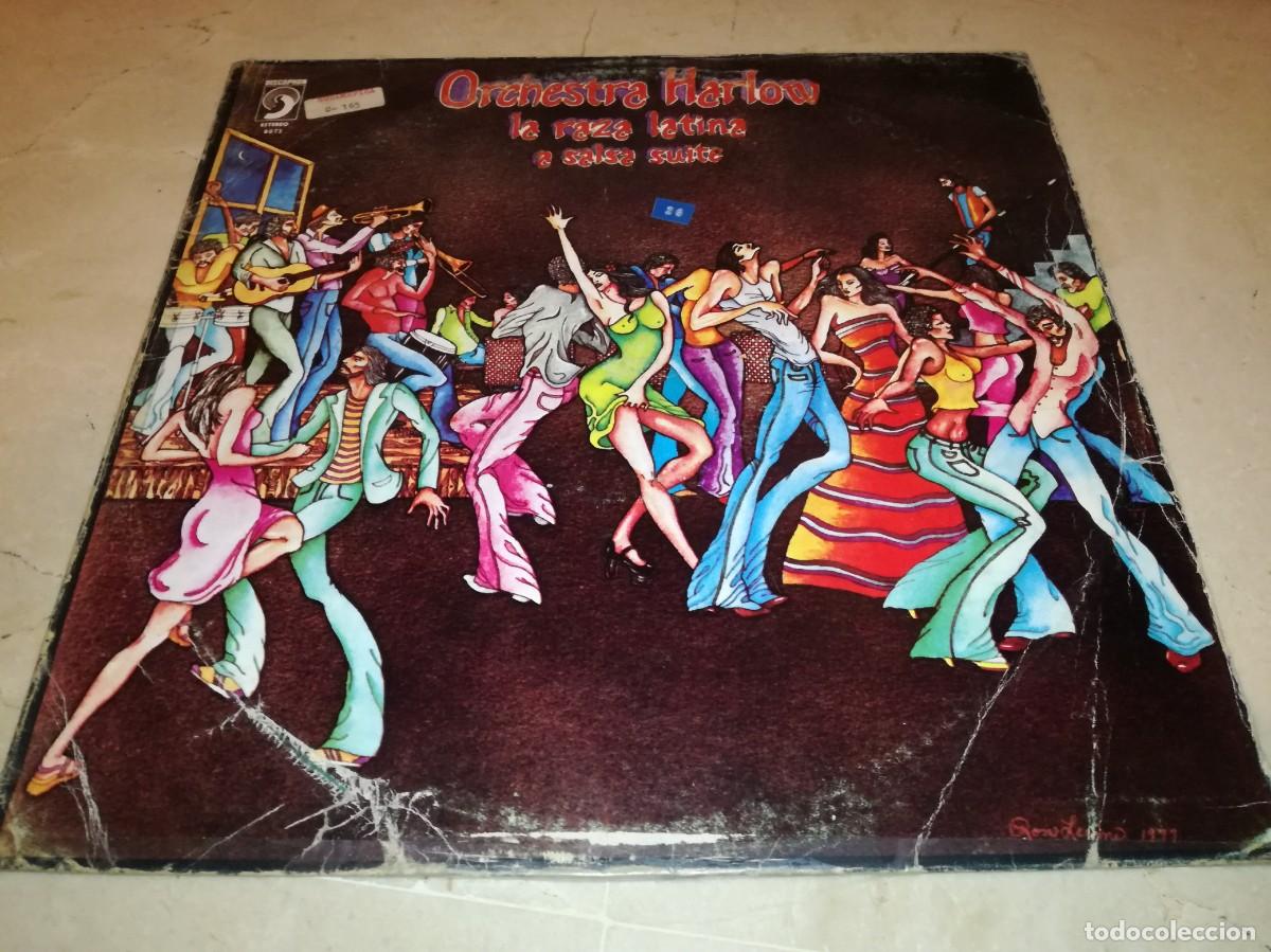 Discos de vinilo: ORQUESTA HARLOW-LA RAZA LATINA A SALSA SUITE-ORIGINAL 1978