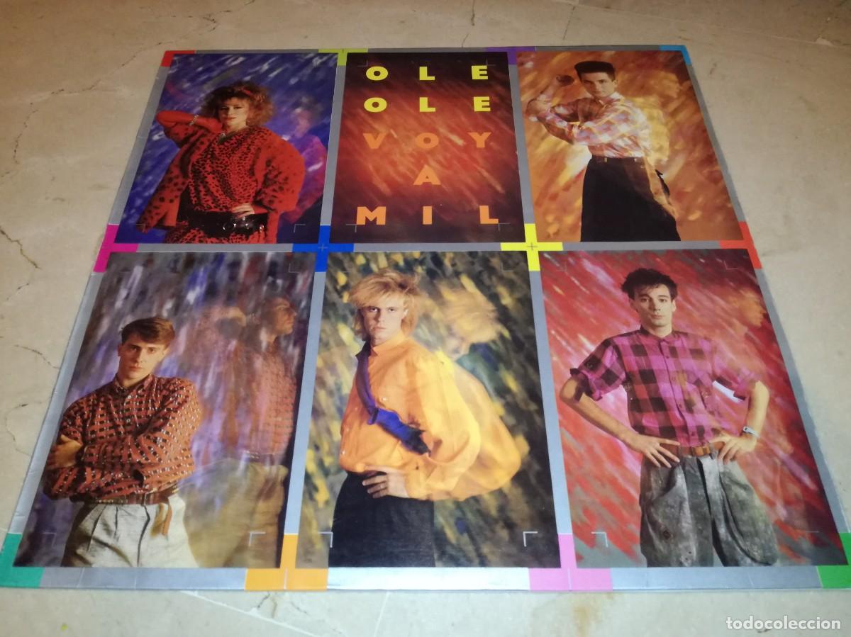 Discos de vinilo: OLE OLE-VOY A MIL-CONTIENE ENCARTE-ORIGINAL 1984-VINILO EN BUEN ESTADO