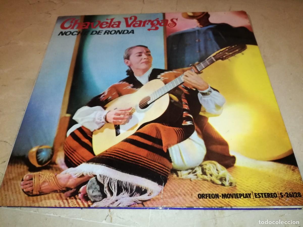 Discos de vinilo: CHAVELA VARGAS-NOCHE DE RONDA-GATEFOLD-ORIGINAL 1972