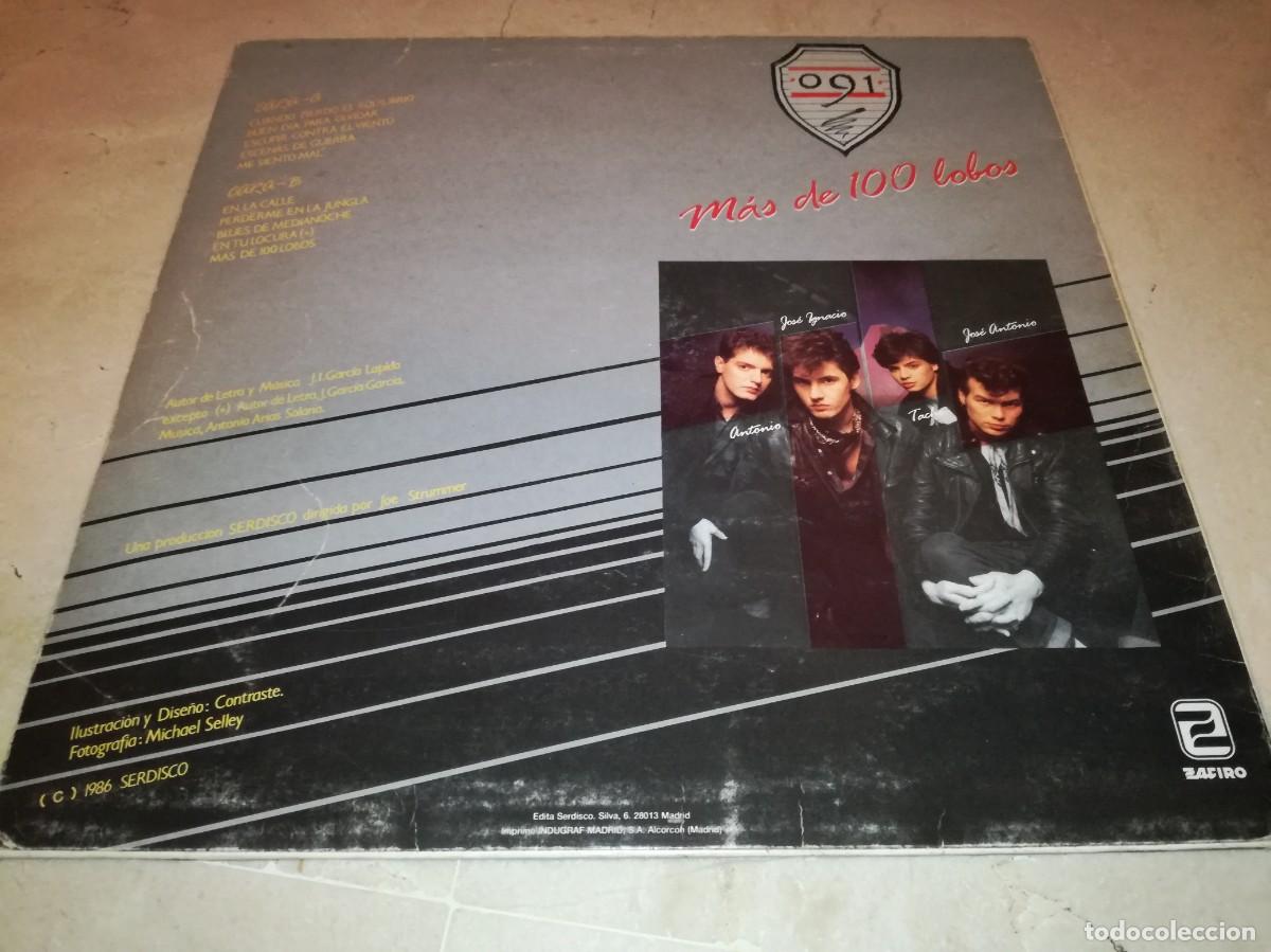 Discos de vinilo: 091-MAS DE 100 LOBOS-ORIGINAL 1989 - Foto 2