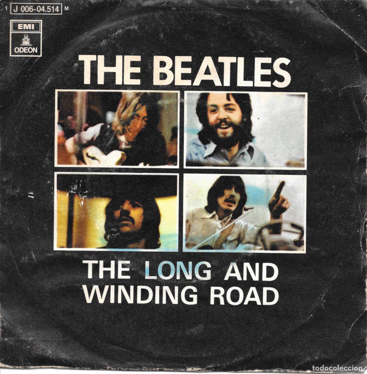 Discos de vinilo: Single The long and winding road / For you blue - Beatles - Compra m&iacute;nima 6&euro;