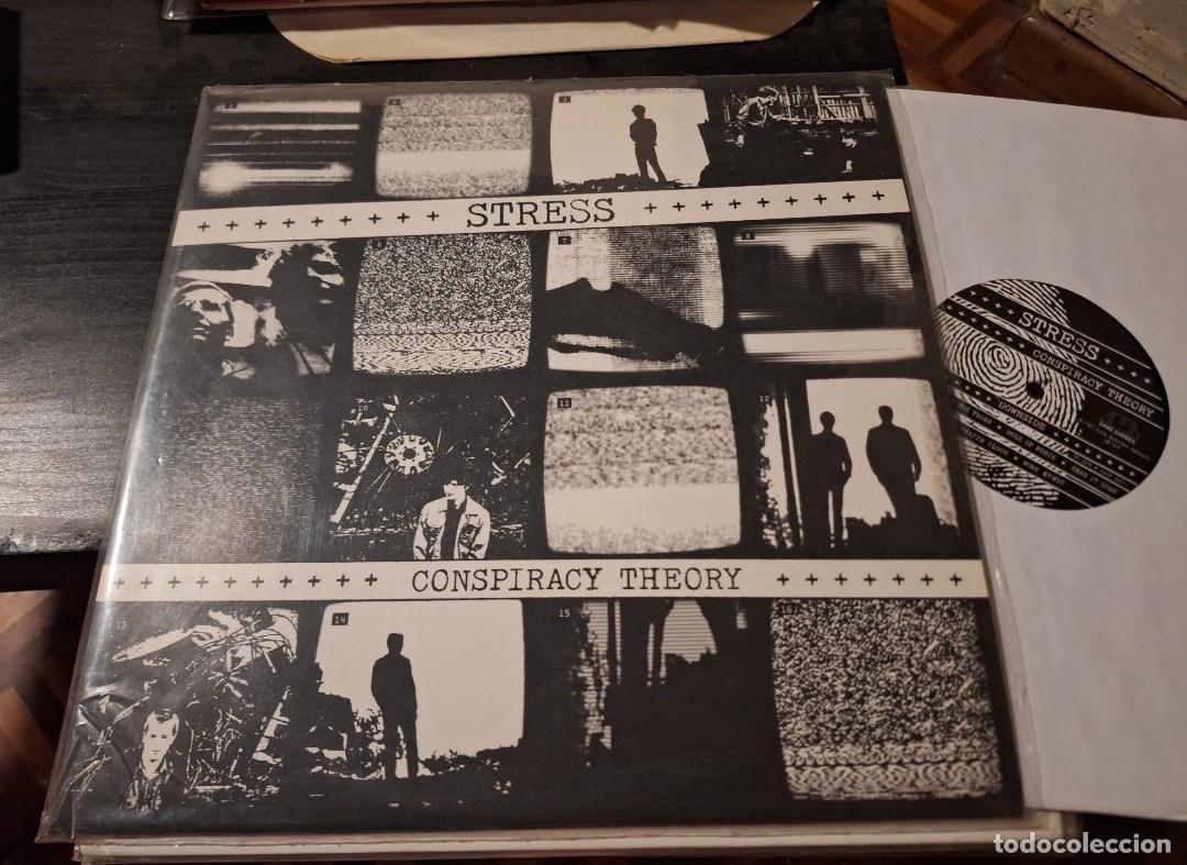 Discos de vinilo: STRESS -CONSPIRACY THEORY LP USA DARK ENTRIES 2012 - NEW WAVE SYNTH POP