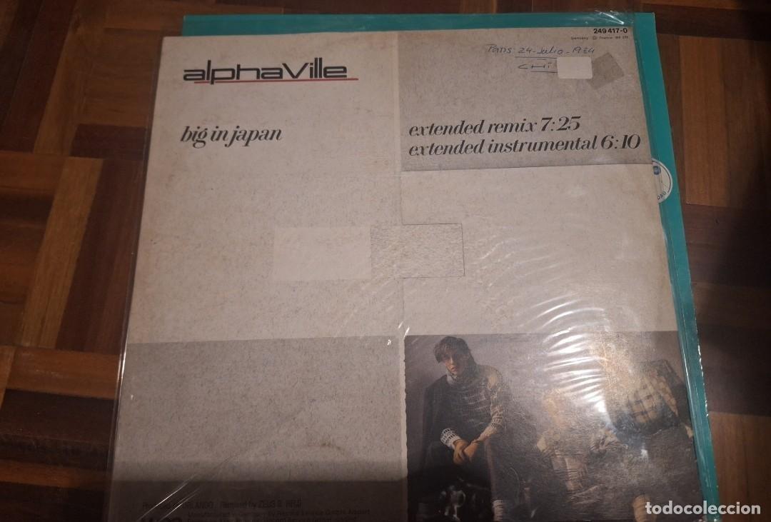 Discos de vinilo: ALPHAVILLE - BIG IN JAPAN 12&rdquo; MAXI ALEMANIA WEA 1984 - SYNTH POP