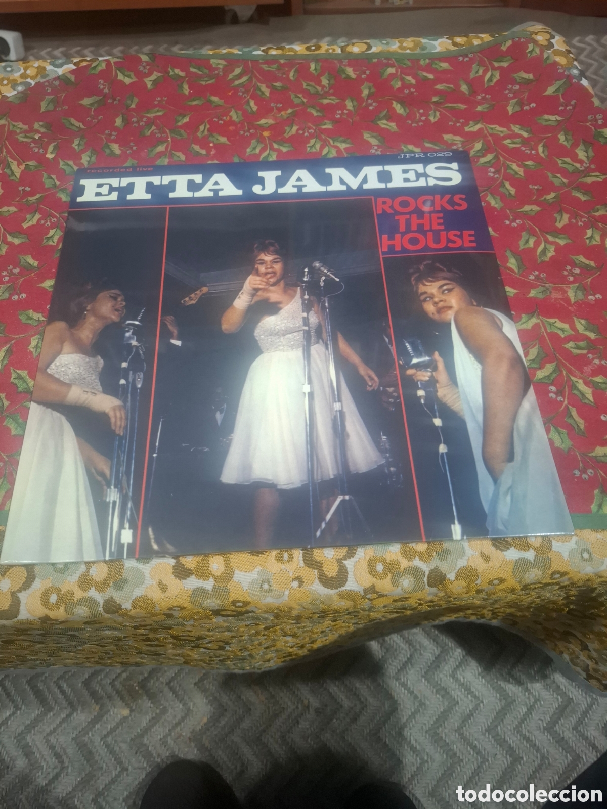 Discos de vinilo: Etta James Rocks The House reed