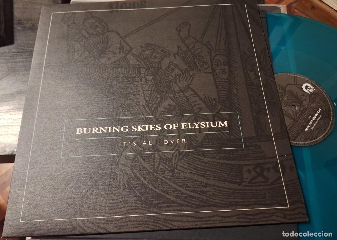 Discos de vinilo: BURNING SKIES OF ELYSIUM - IT'S ALL OVER 12&rdquo; MAXI DEADWAX 2020 REEDICION - NEW WAVE - ED LIMITADA 90