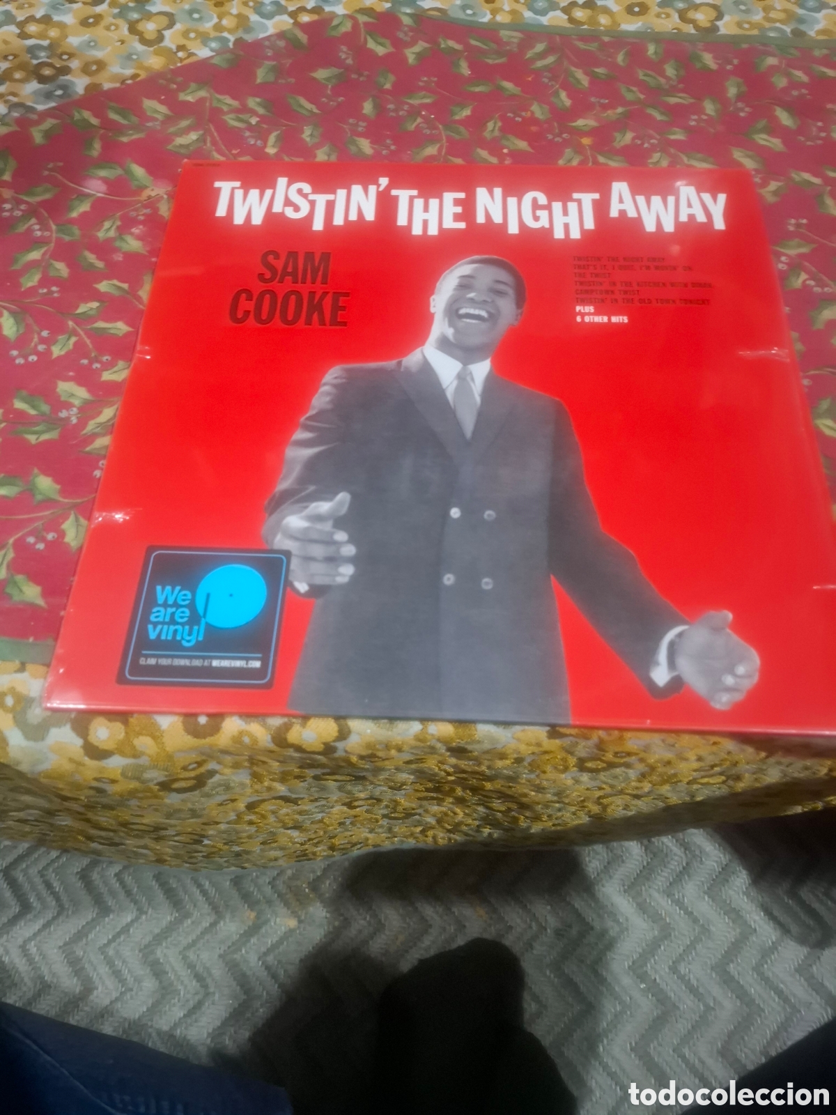 Discos de vinilo: Sam Cooke Twistin The Night Away reed