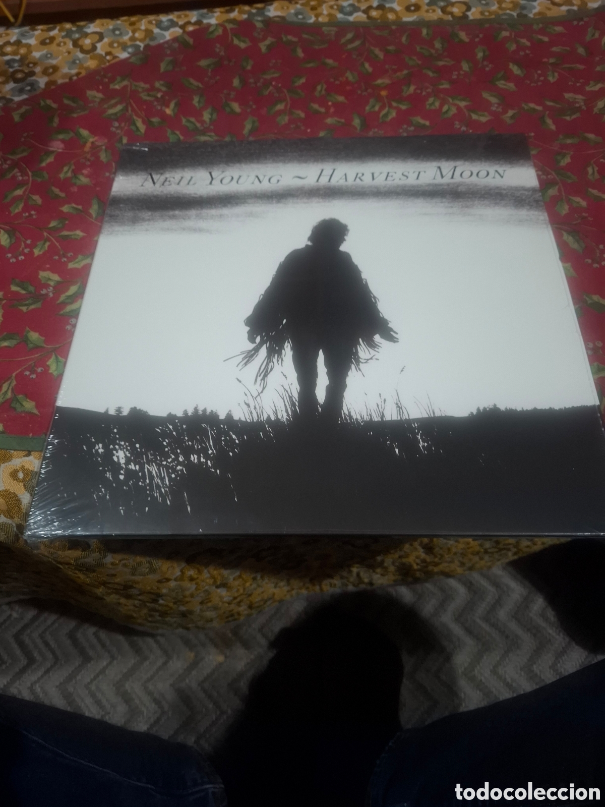 Discos de vinilo: Neil Young Harvest Moon reed 2 lp 3 caras