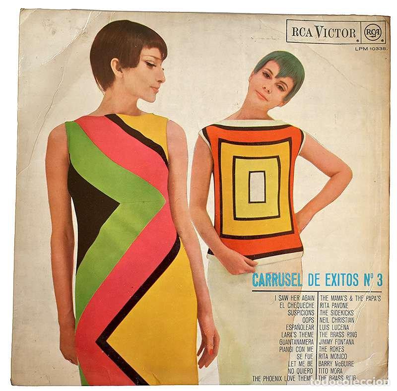 Discos de vinilo: The Mamas & The Papas, Rita Pavone, The Sidekicks - Carrusel de Exitos N&ordm; 3. LP