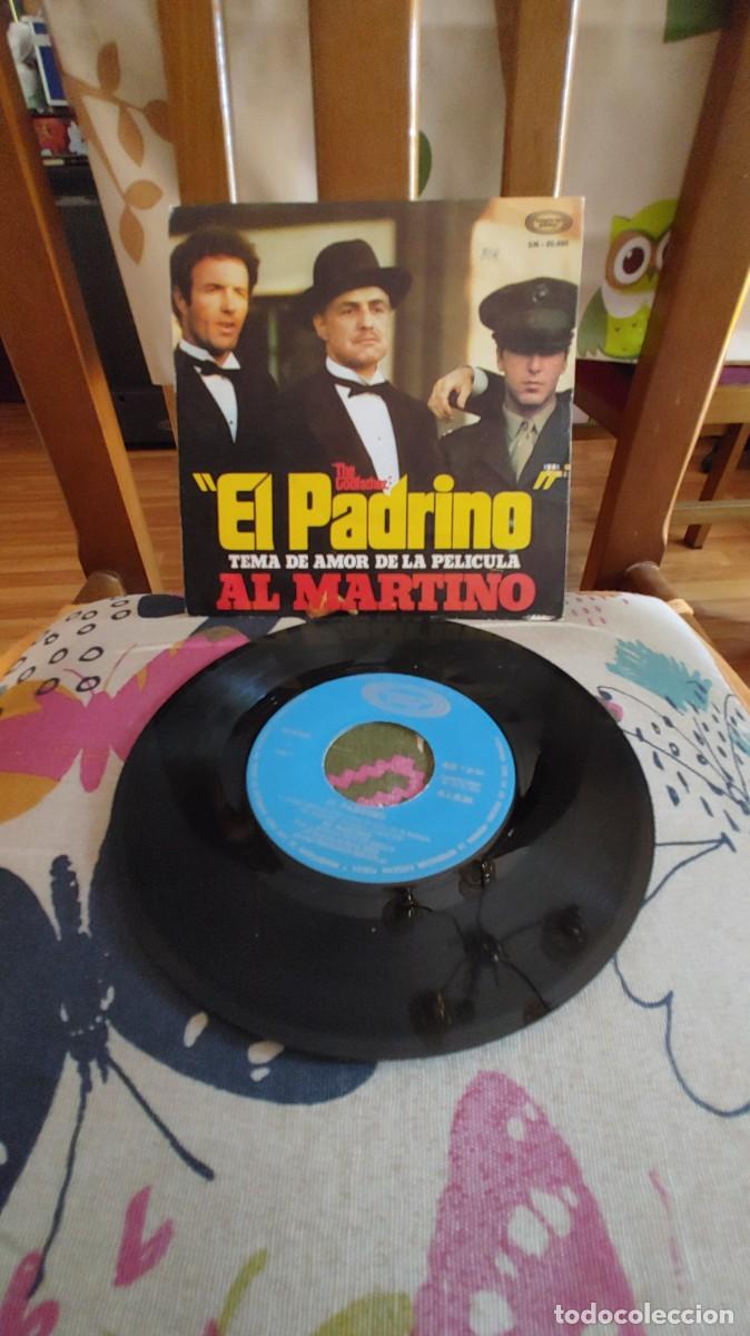 Discos de vinilo: AL MARTINO-SINGLE EL PADRINO - Foto 1