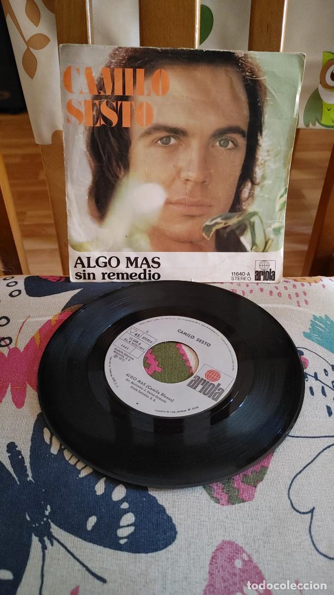 Discos de vinilo: CAMILO SESTO-SINGLE ALGO MAS