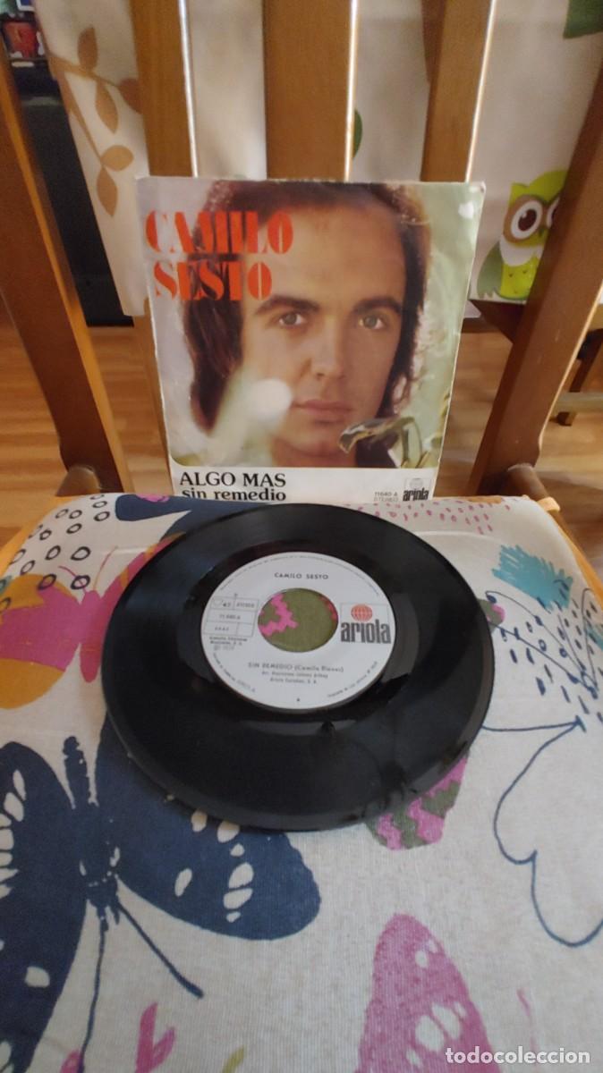 Discos de vinilo: CAMILO SESTO-SINGLE ALGO MAS