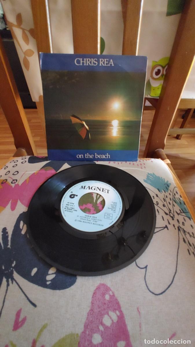 Discos de vinilo: CHRIS REA-SINGLE ON THE BEACH