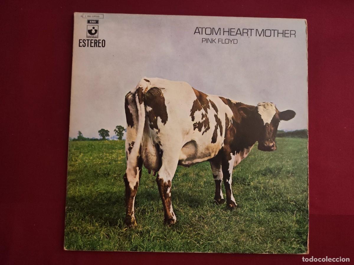 Discos de vinilo: Vinilo LP Pink Floyd - Atom Heart Mother (1970, Espa&ntilde;a, Harvest 10C 068-004.550)