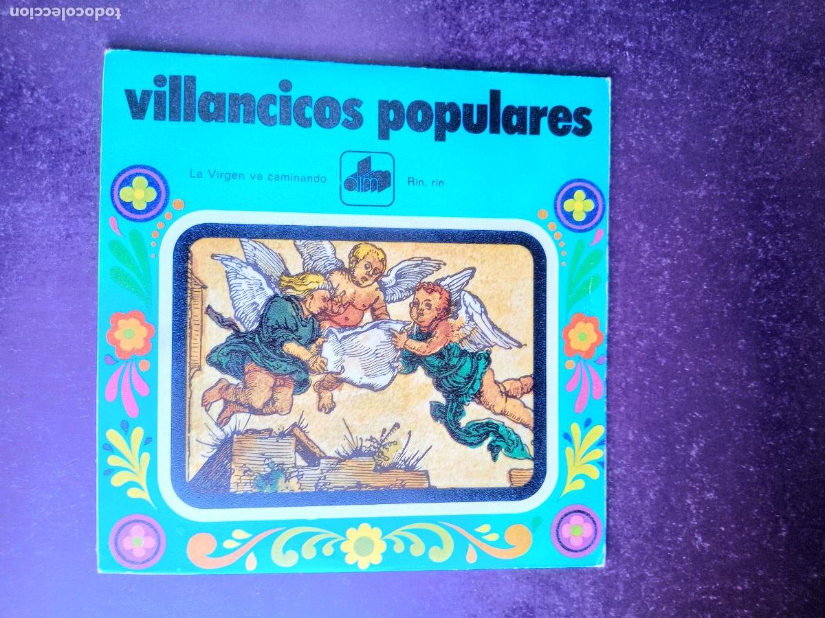 Discos de vinilo: VILLANCICOS POPULARES . LA VIRGEN VA CAMINANDO +1 - Sg DIM 1971 - CORO INFANTIL ESTUDIOS REGSON