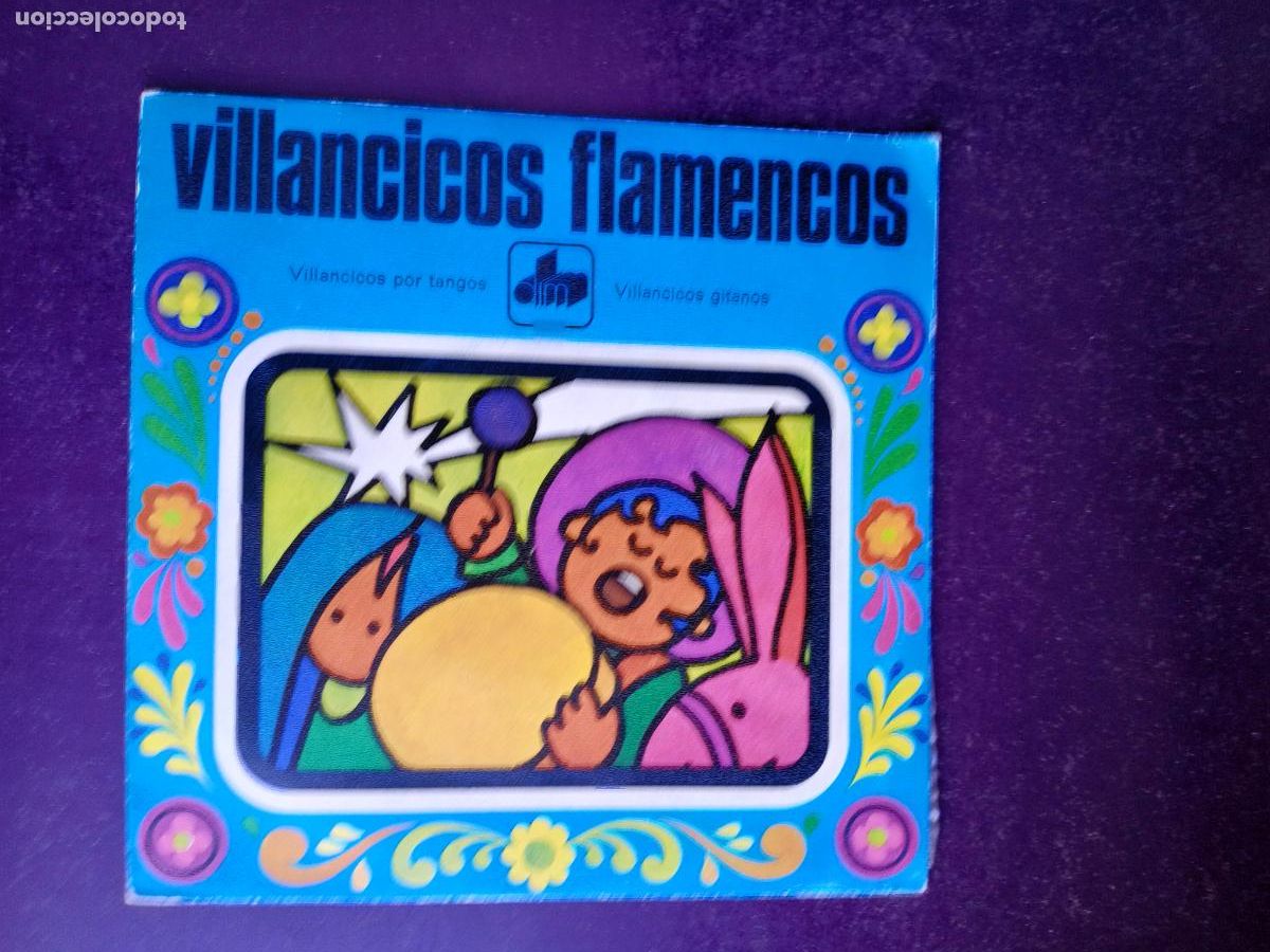 Discos de vinilo: VILLANCICOS FLAMENCOS - POR TANGOS +1 - Sg DIM 1971 - GRUPO FLAMENCO CAMPANILLEROS, JUAN MAYA