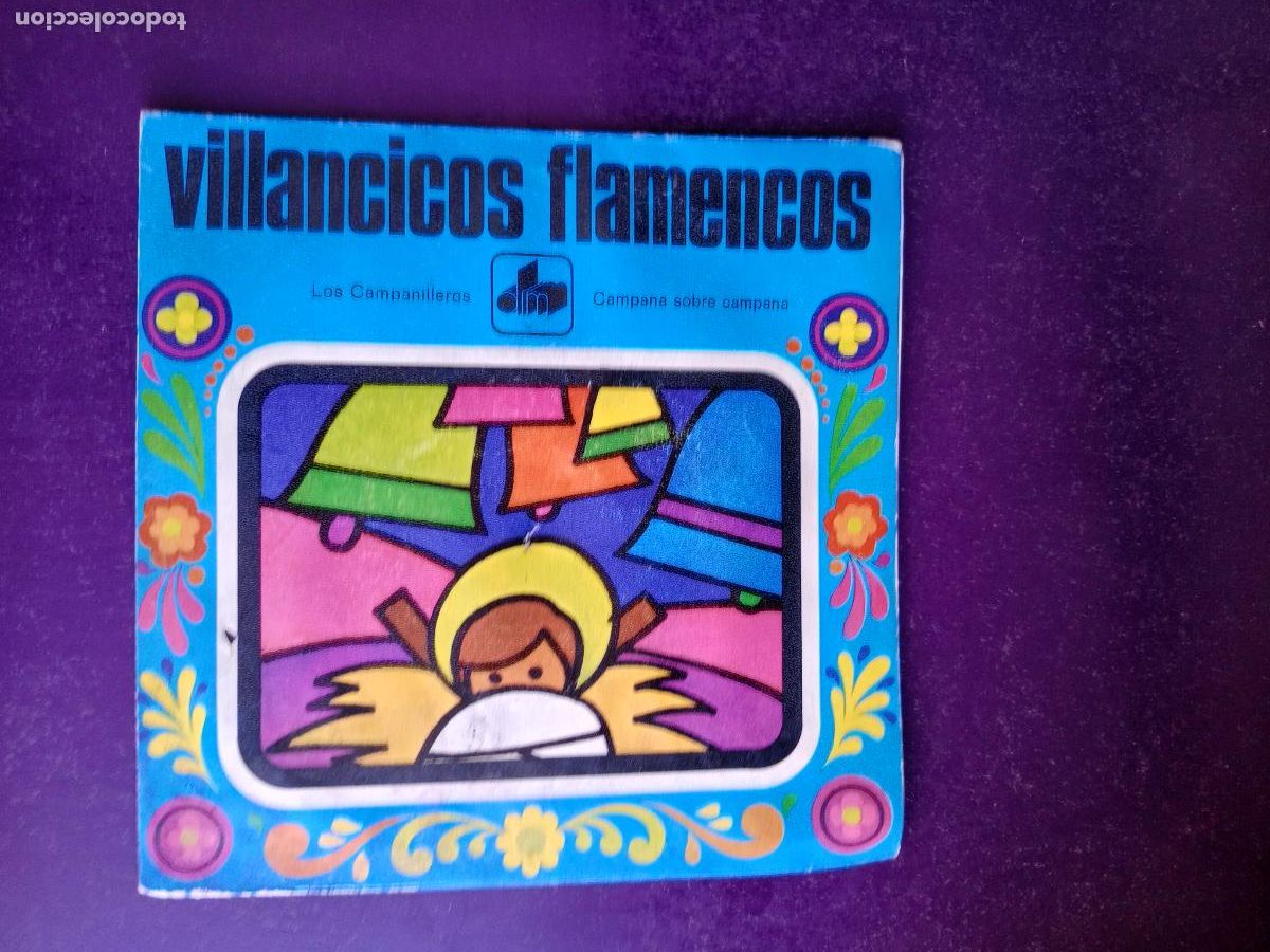 Discos de vinilo: VILLANCICOS FLAMENCOS - CAMPANA SOBRE CAM +1 - Sg DIM 1971 - GRUPO FLAMENCO CAMPANILLEROS, JUAN MAYA