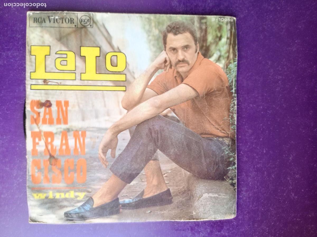 Discos de vinilo: Lalo &lrm;&ndash; San Francisco / Windy - Sg RCA 1967 - POP 60'S -