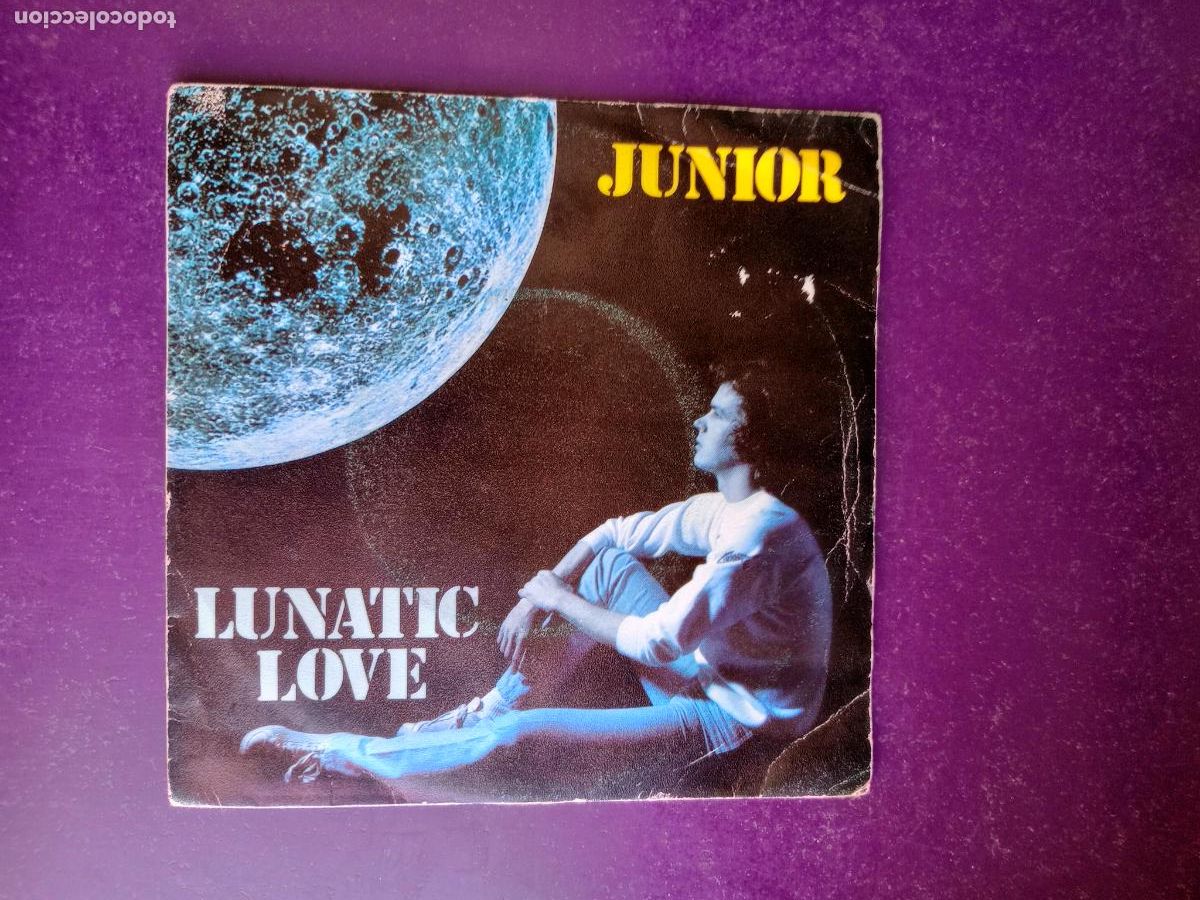 Discos de vinilo: Junior &lrm;&ndash; Lunatic Love +1 Sg RCA 1975 - POP DISCO 70'S