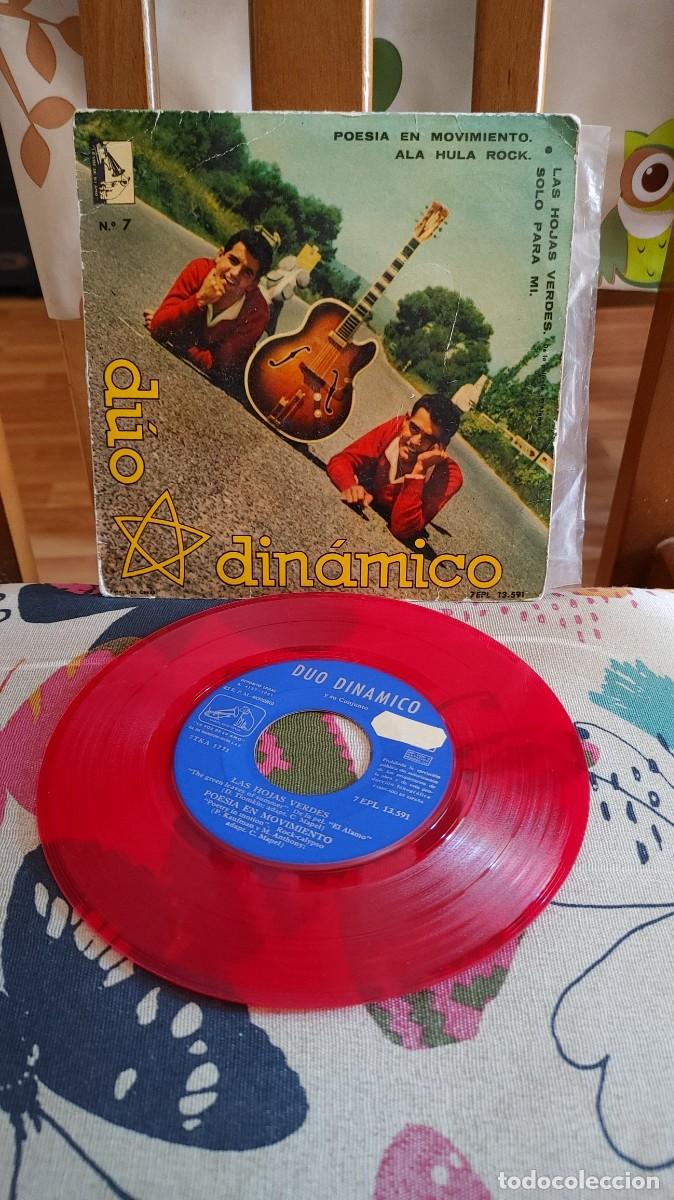 Discos de vinilo: DUO DINAMICO-EP LAS HOJAS VERDES +3
