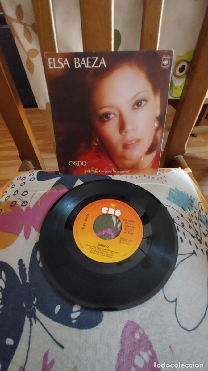 Discos de vinilo: ELSA BAEZA-SINGLE CREDO