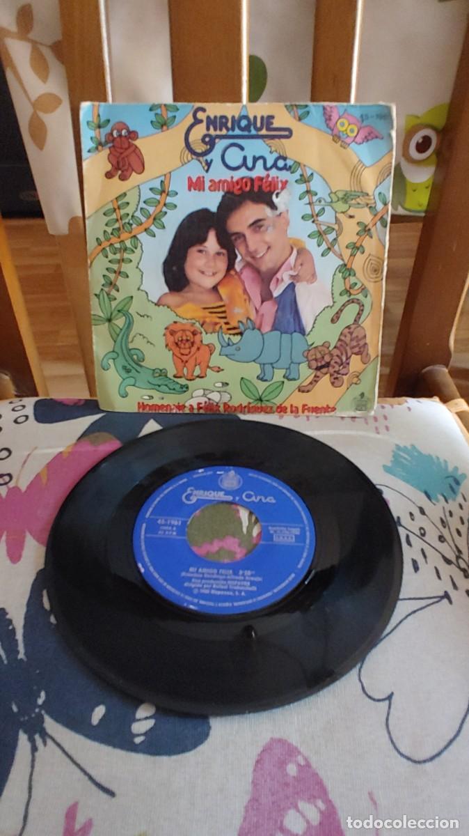 Discos de vinil: ENRIQUE Y ANA-SINGLE MI AMIGO FELIX