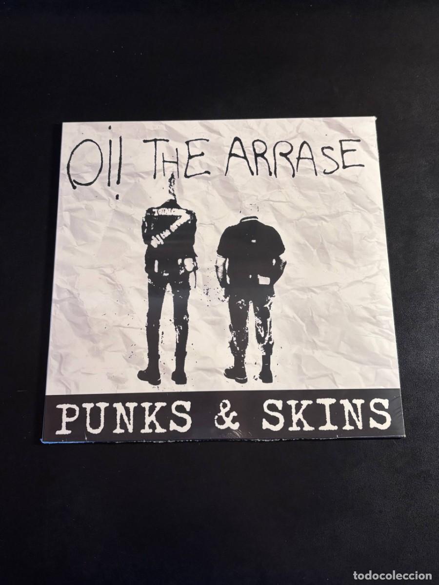 Discos de vinil: Oi! The Arrase Punks & Skins Disco de vinilo LP oi! maqueta Potencial Hardcore