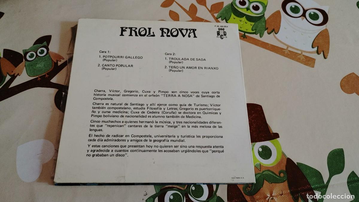 Discos de vinilo: FROL NOVA-EP POTPOURRI GALLEGO +3 - Foto 2
