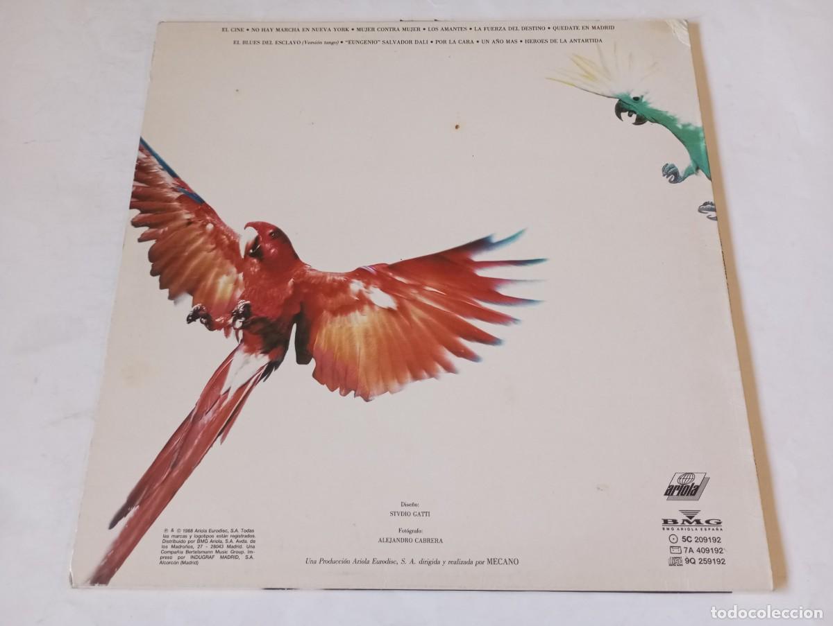 Discos de vinilo: Mecano &ndash; Descanso Dominical - 1988 - LP - Foto 2
