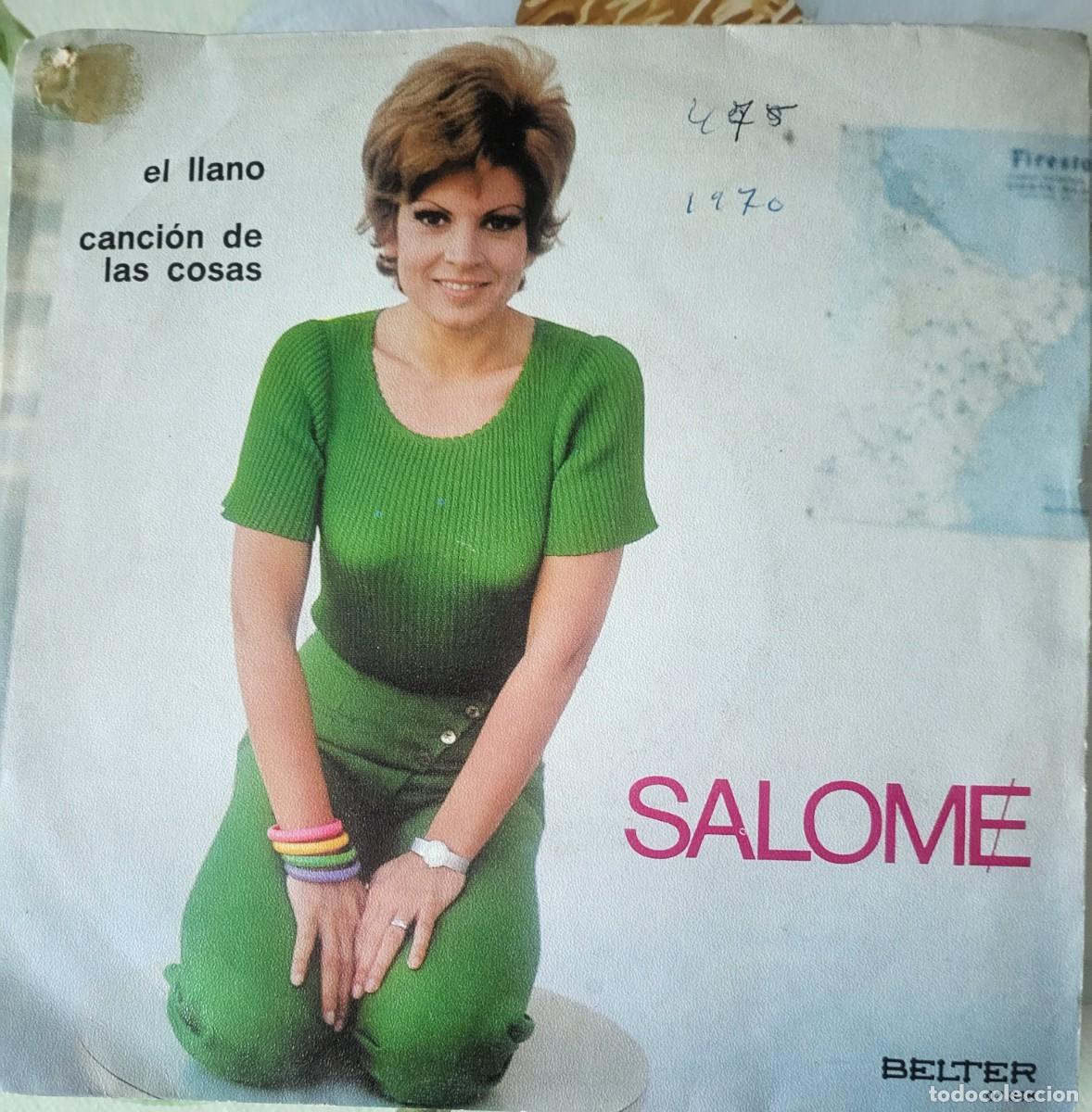 Discos de vinilo: Salome single sello Belter editado en Espa&ntilde;a a&ntilde;o 1970...