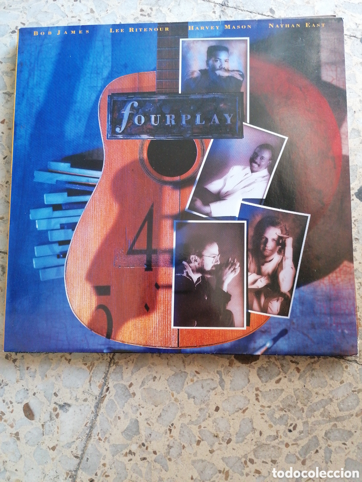 Discos de vinilo: LP BOB JAMES LEE RITENOUR HARVEY MASON MATHAN EAST FOURPLAY 1991 GERMANY EX
