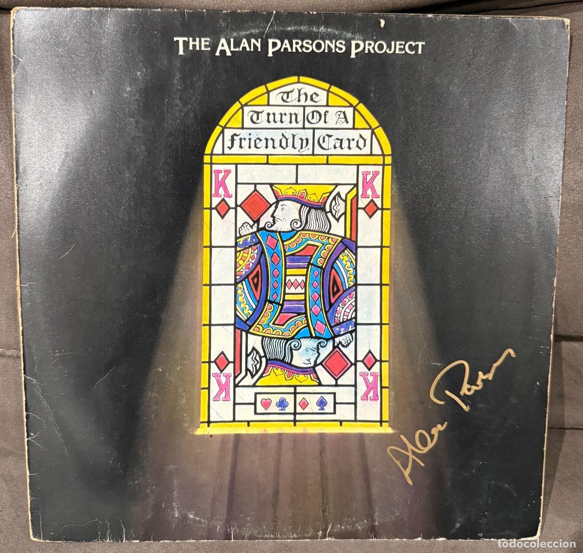 Discos de vinilo: The Alan Parsons Project &ndash; The Turn Of A Friendly Card. Vinilo firmado por Alan Parsons