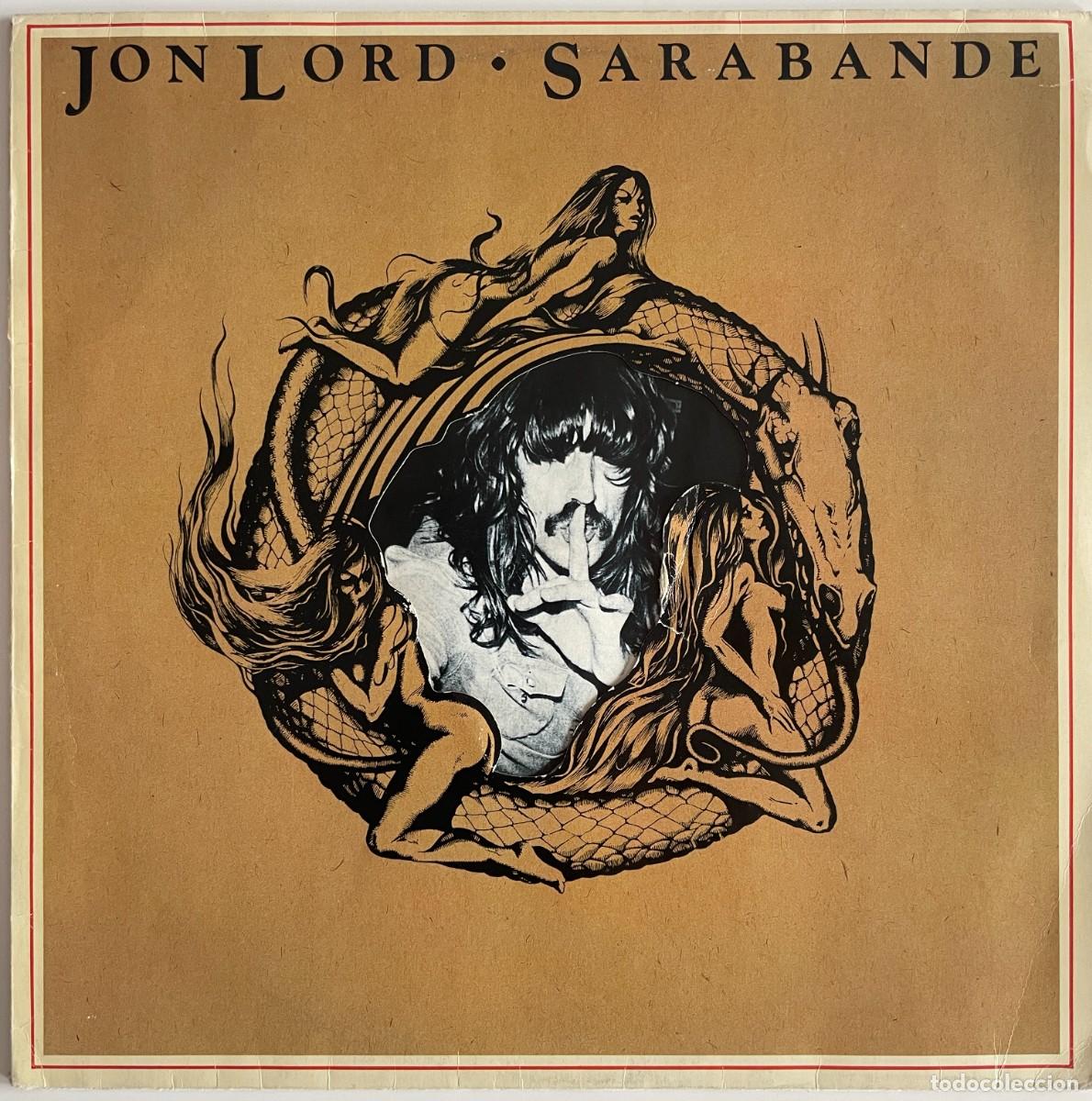 Discos de vinilo: Jon Lord &ndash; Sarabande