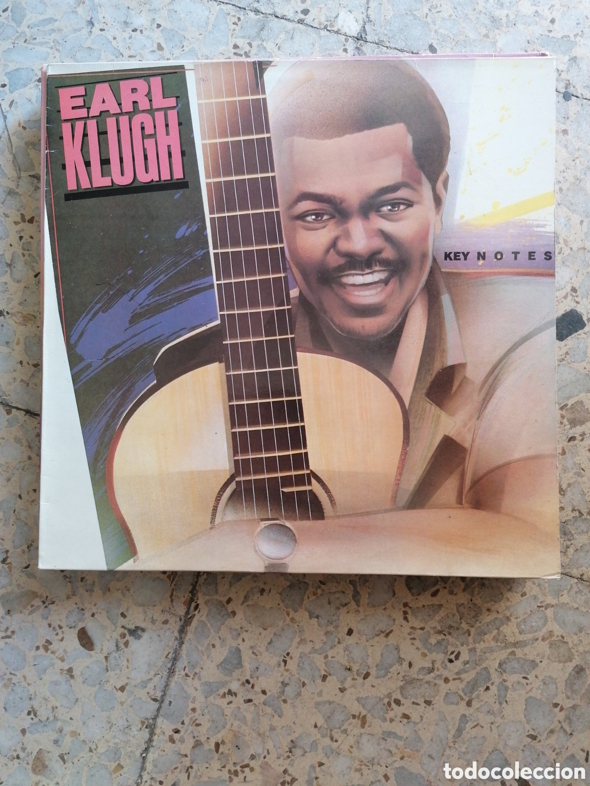 Discos de vinilo: LP EARL KLUGH KEY NOTES 1985 ESPA&Ntilde;A - Foto 1