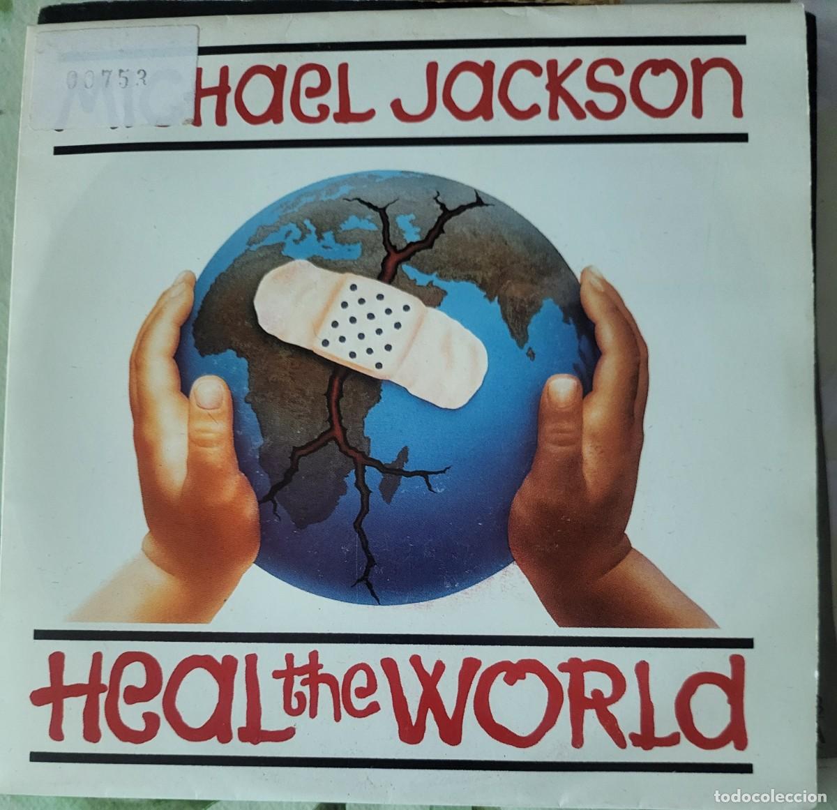 Discos de vinilo: Michael Jackson single solo una cara sello Epic editado en Espa&ntilde;a a&ntilde;o 1992 promocional...