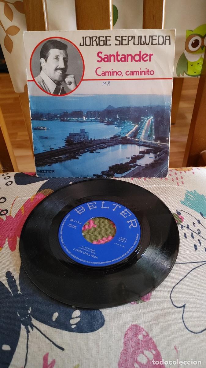 Discos de vinilo: JORGE SEPULVEDA-SINGLE SANTANDER - Foto 1
