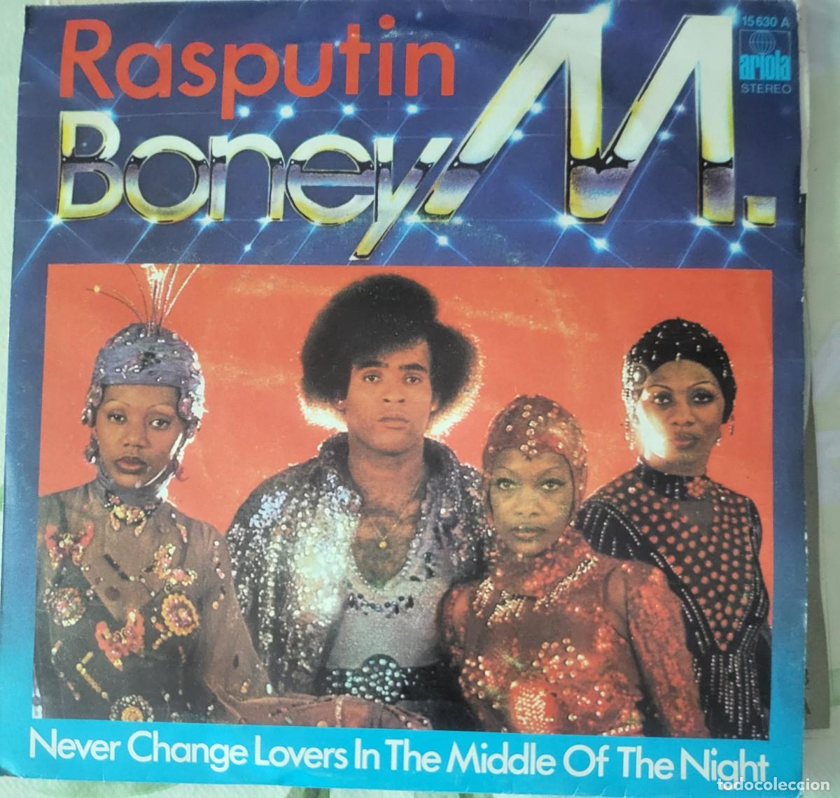 Discos de vinilo: Boney M. single sello Ariola editado en Espa&ntilde;a a&ntilde;o 1978...