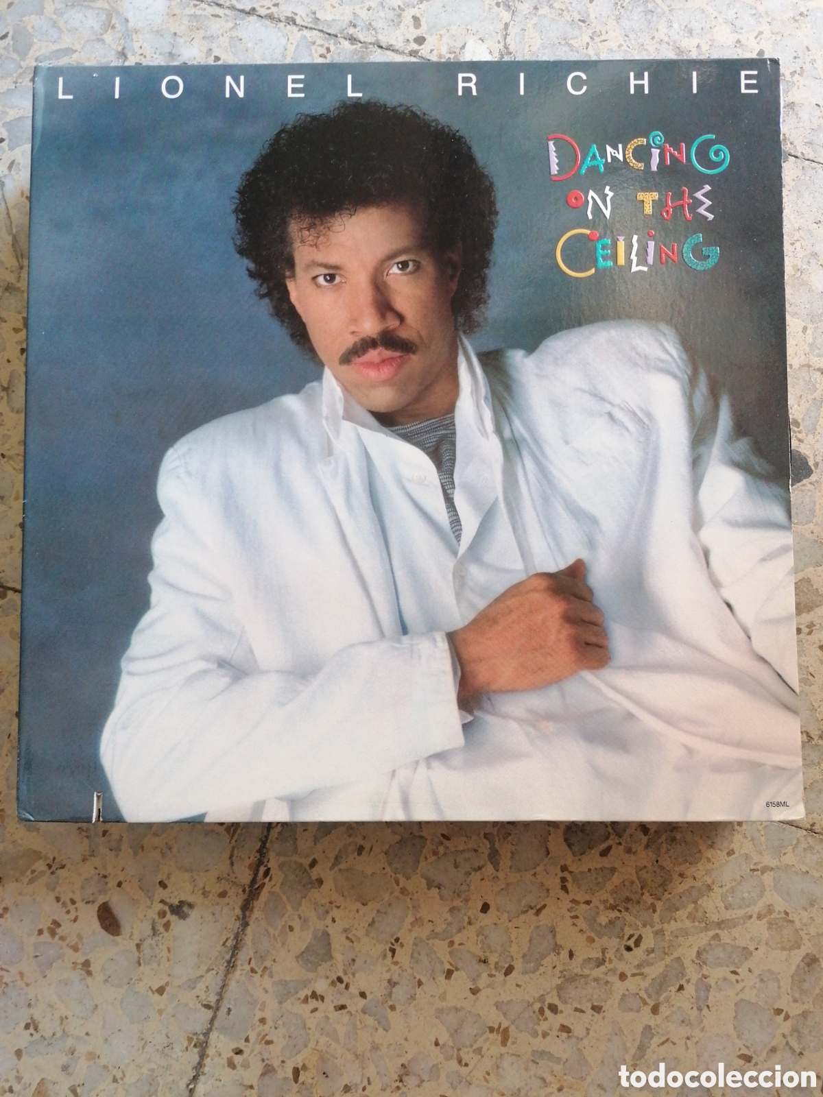 Discos de vinilo: LP LIONEL RICHIE DANCING ON THE CEILING 1985 USA PORTADA DOBLE INSERT