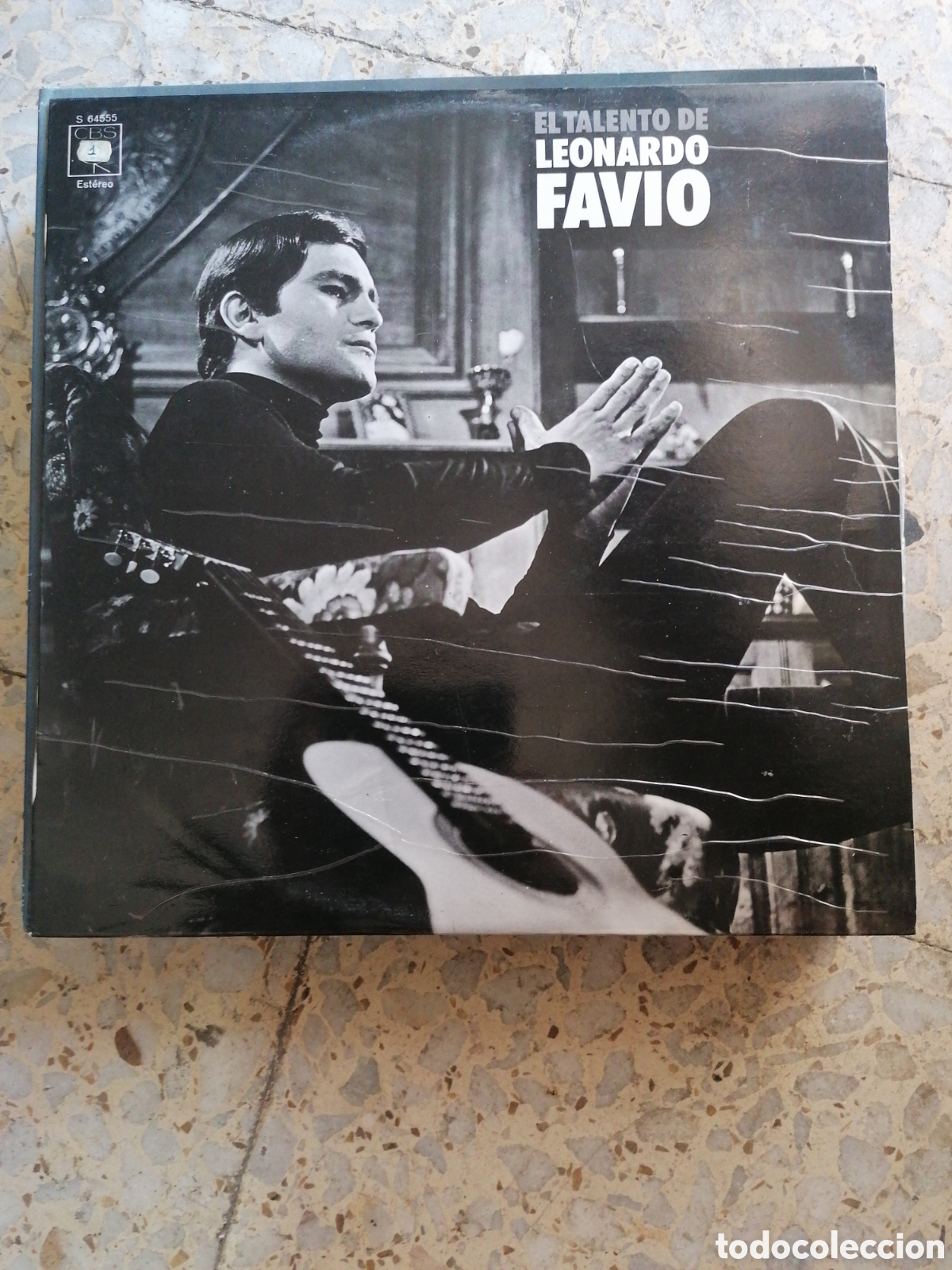 Discos de vinilo: LP LEONARDO FAVIO EL TALENTO DE 1971 ESPA&Ntilde;A