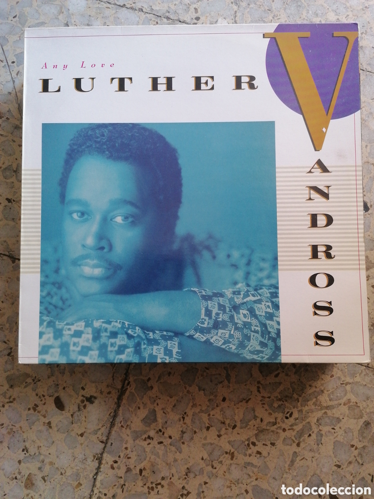 Discos de vinilo: LP LUTHER VANDROSS ANY LOVE 1988 HOLANDA INSERT