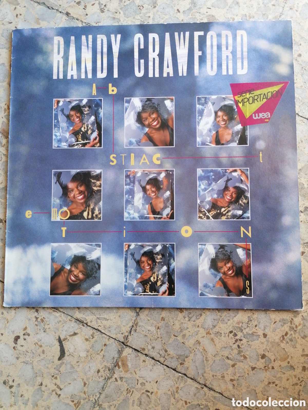 Discos de vinilo: LP RANDY CRAWFORD ABSTRACT EMOTION 1986 GERMANY