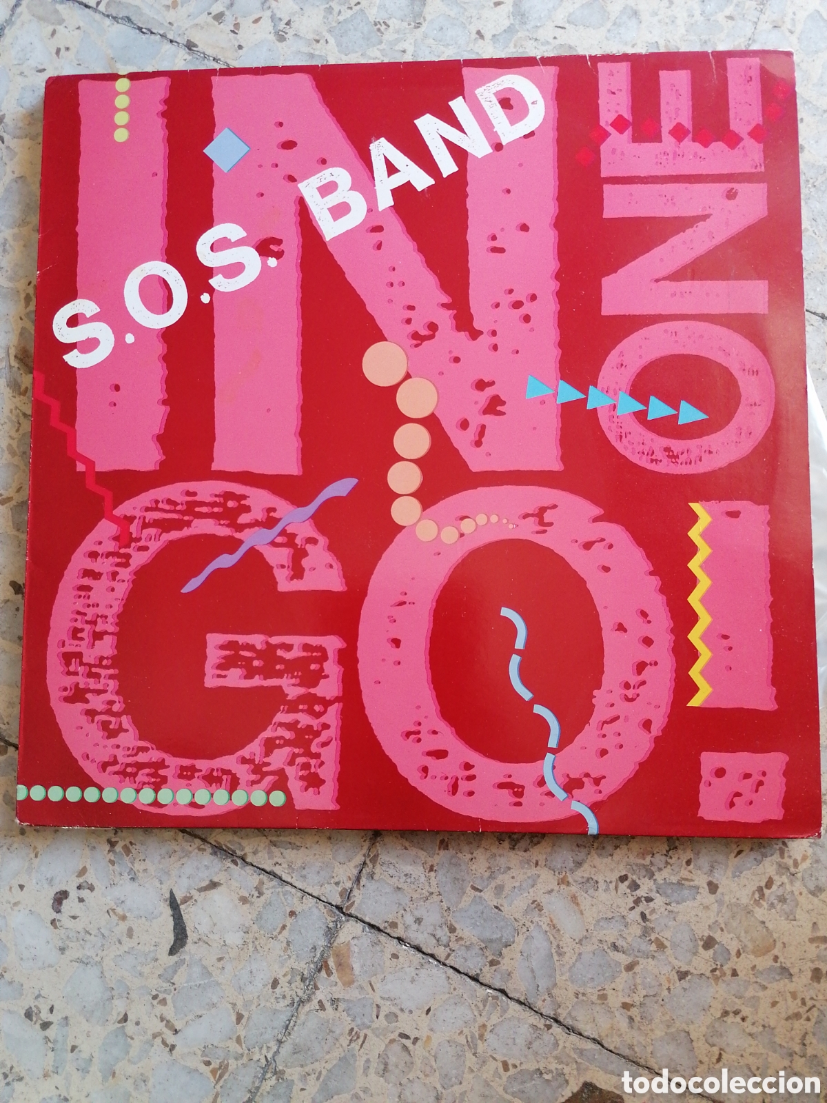 Disques de vinyle: LP S.O.S. BAND IN ONE GO 1989 GERMANY