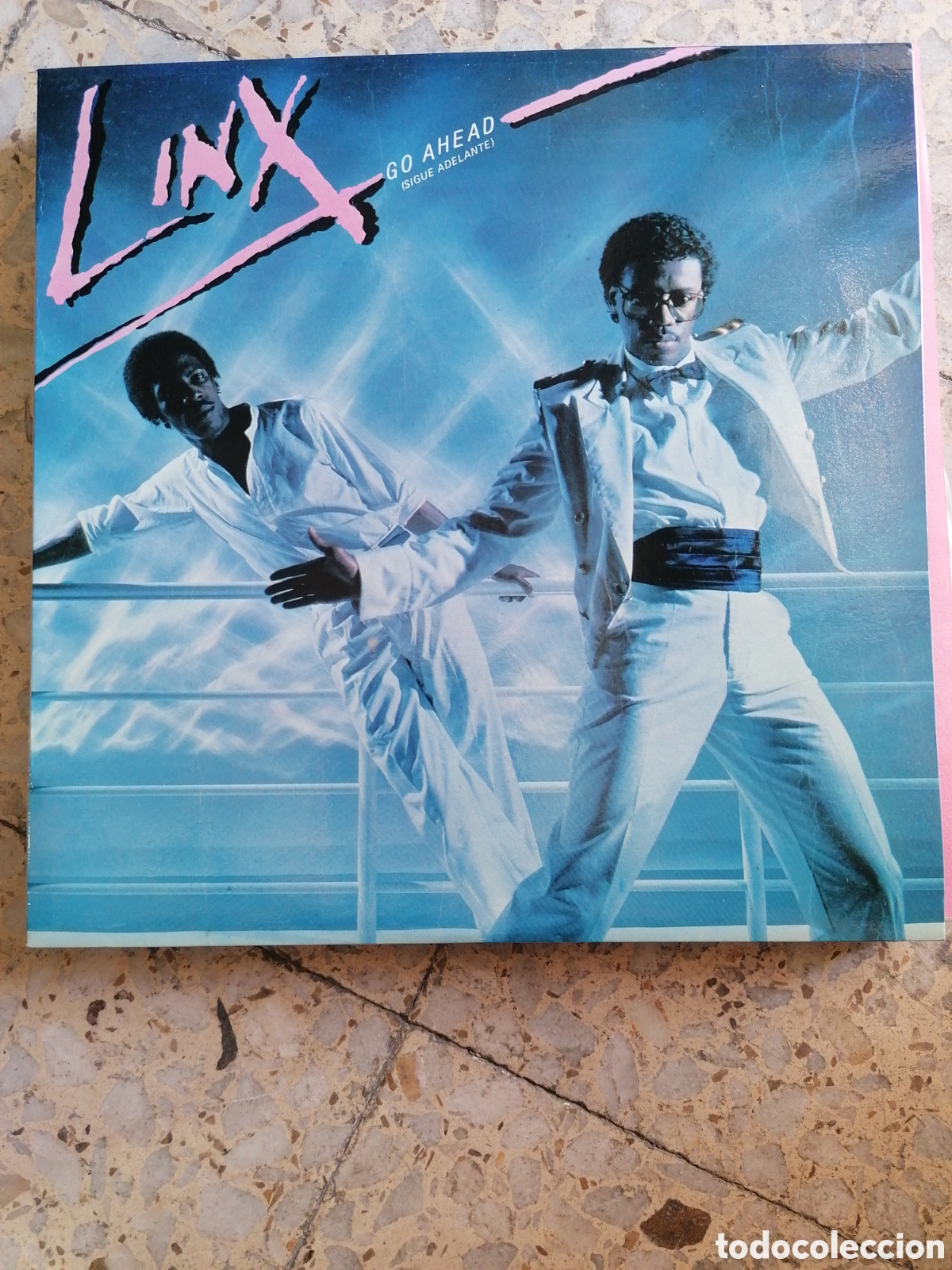 Disques de vinyle: LP LINX GO AHEAD 1981 ESPA&Ntilde;A INSERT EX