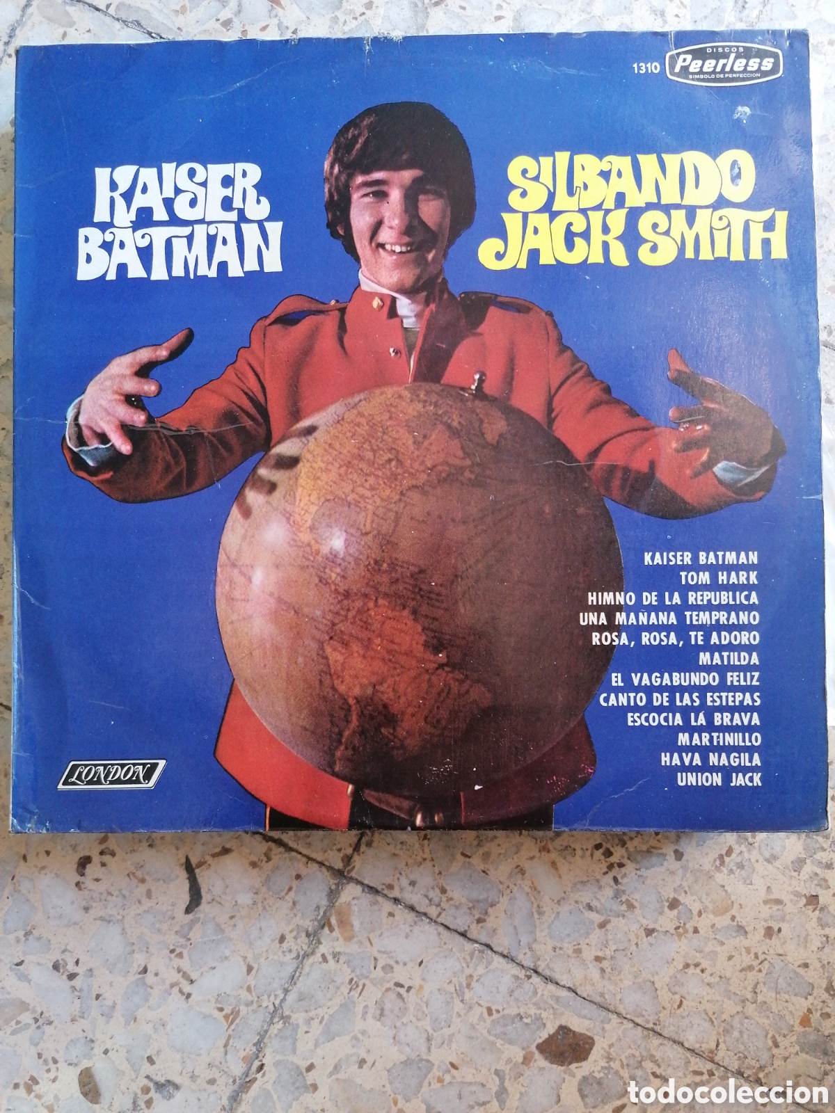 Vinyl records: LP JACK SMITH KAISER BATMAN SILBANDO JACK SMITH 1967 MEXICO