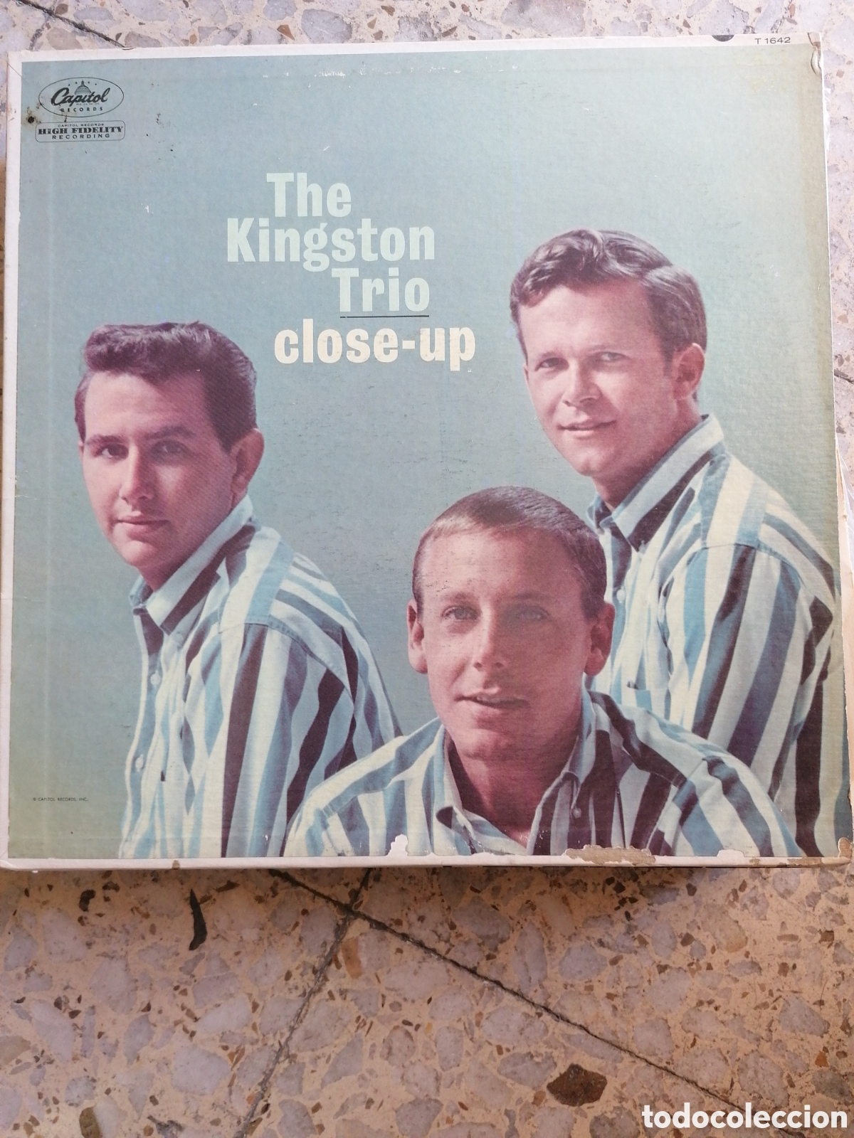 Vinyl records: LP THE KINGSTON TRIO CLOSE UP 1961 USA EX