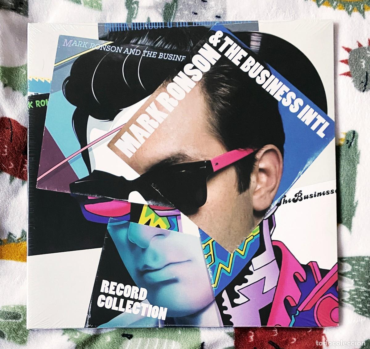 Discos de vinilo: MARK RONSON & THE BUSINESS INTL - RECORD COLLECTION 12'' DOBLE LP GATEFOLD PRECINTADO - SYNTH-POP