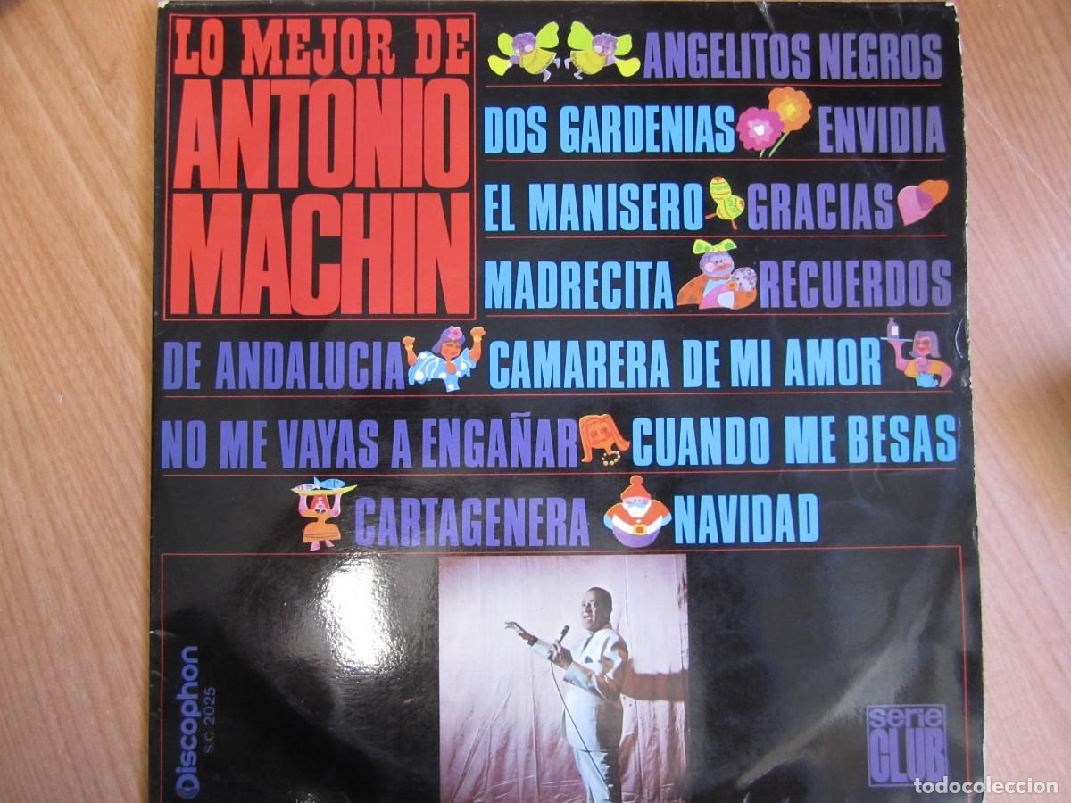Discos de vinilo: disco vinilo lo mejor de antonio machin